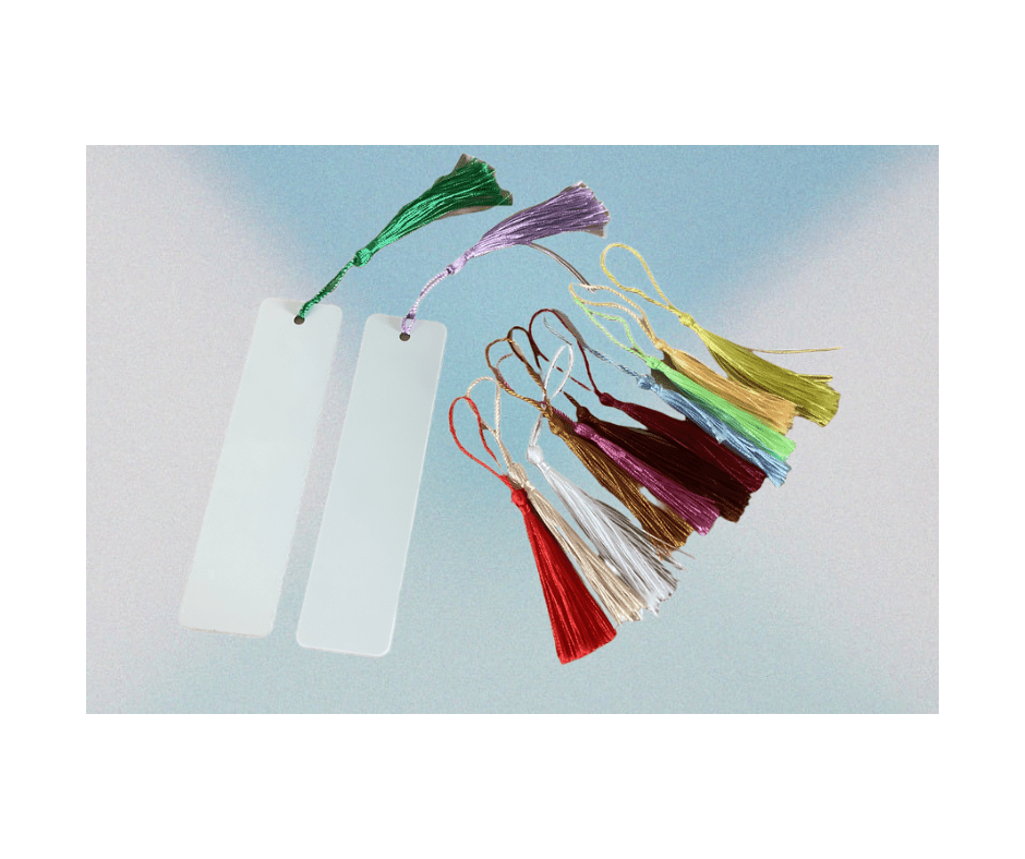 Blank metal bookmark for sublimation