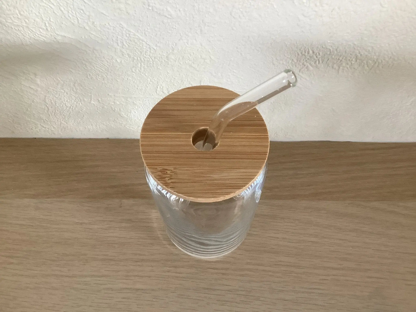 Blank glass tumbler for vinyl