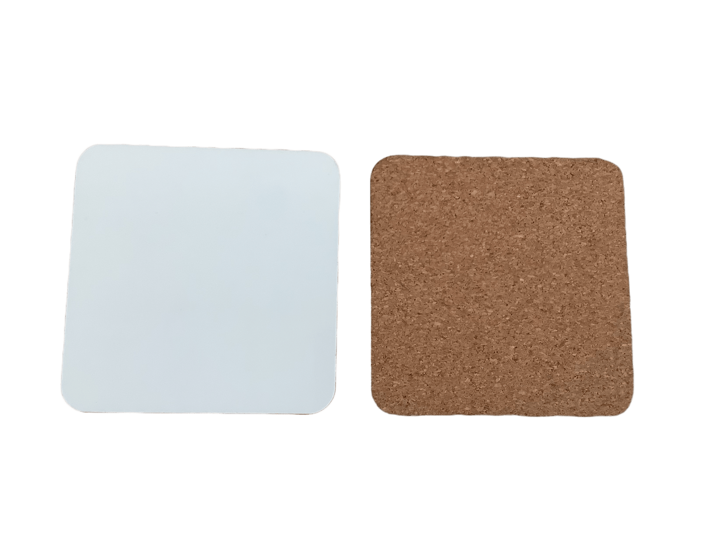 Sublimation Square Coasters White blanks Ey Up Crafters