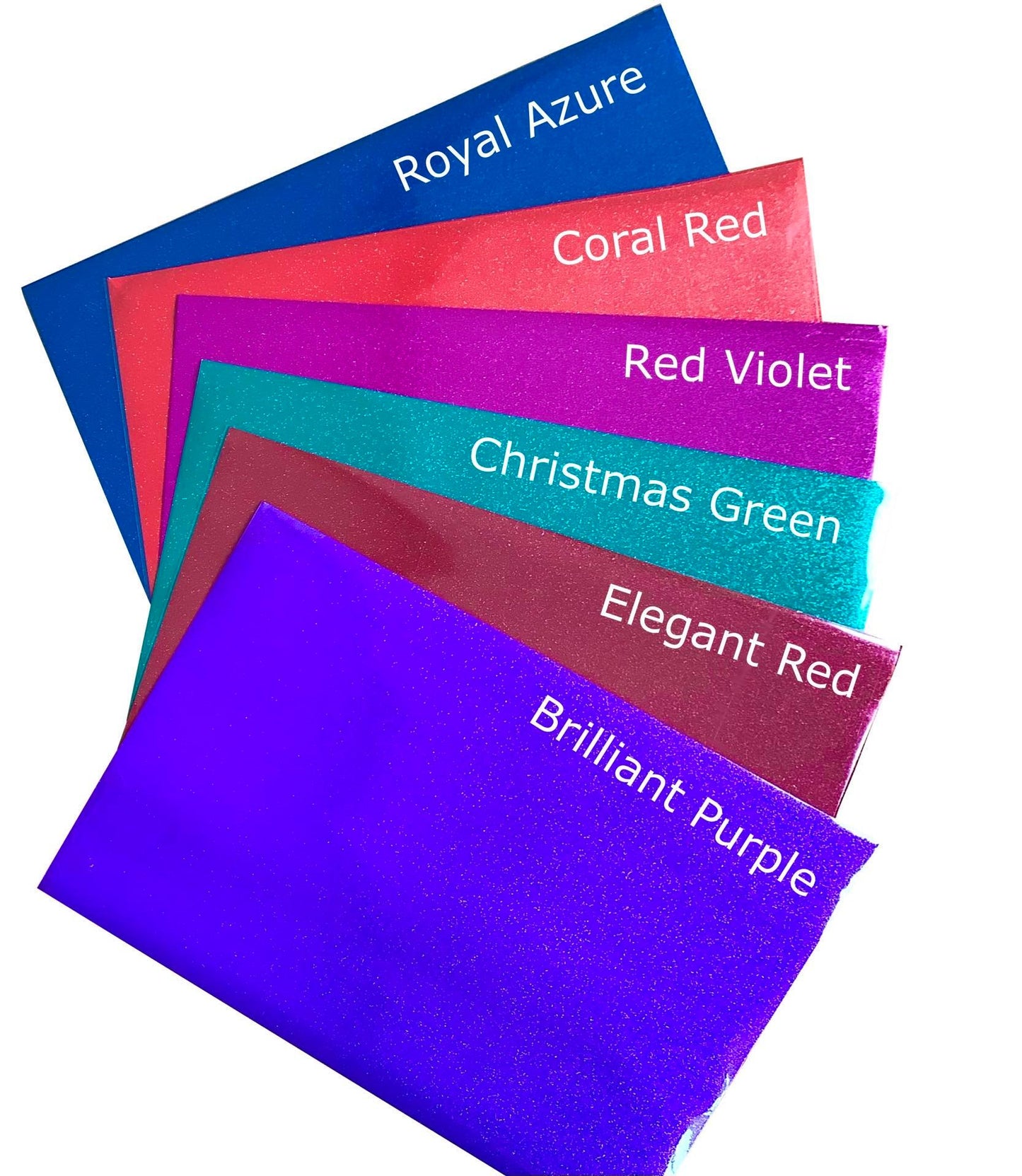 Teckwrap Bundle 6 Rolls Burst Shimmer - Ey Up Crafters