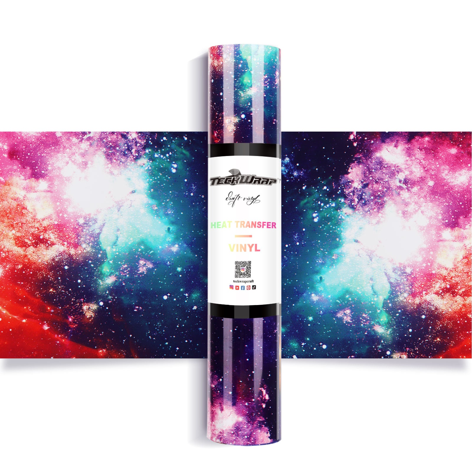 Teckwrap Galaxy Heat Transfer Vinyl 5 ft roll – Ey Up Crafters