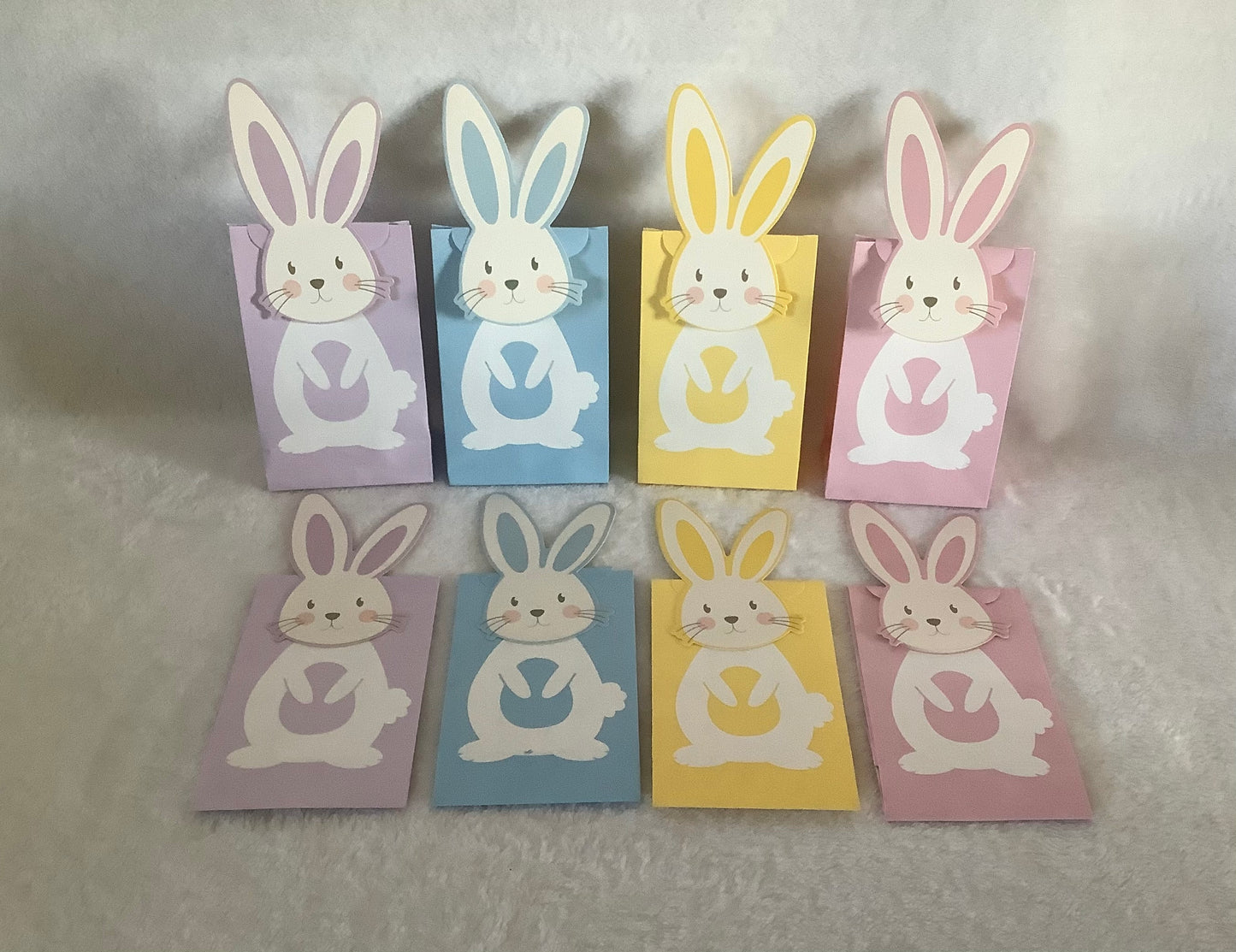 Easter 3D Character Treat Bags 6pack - Ey Up Crafters