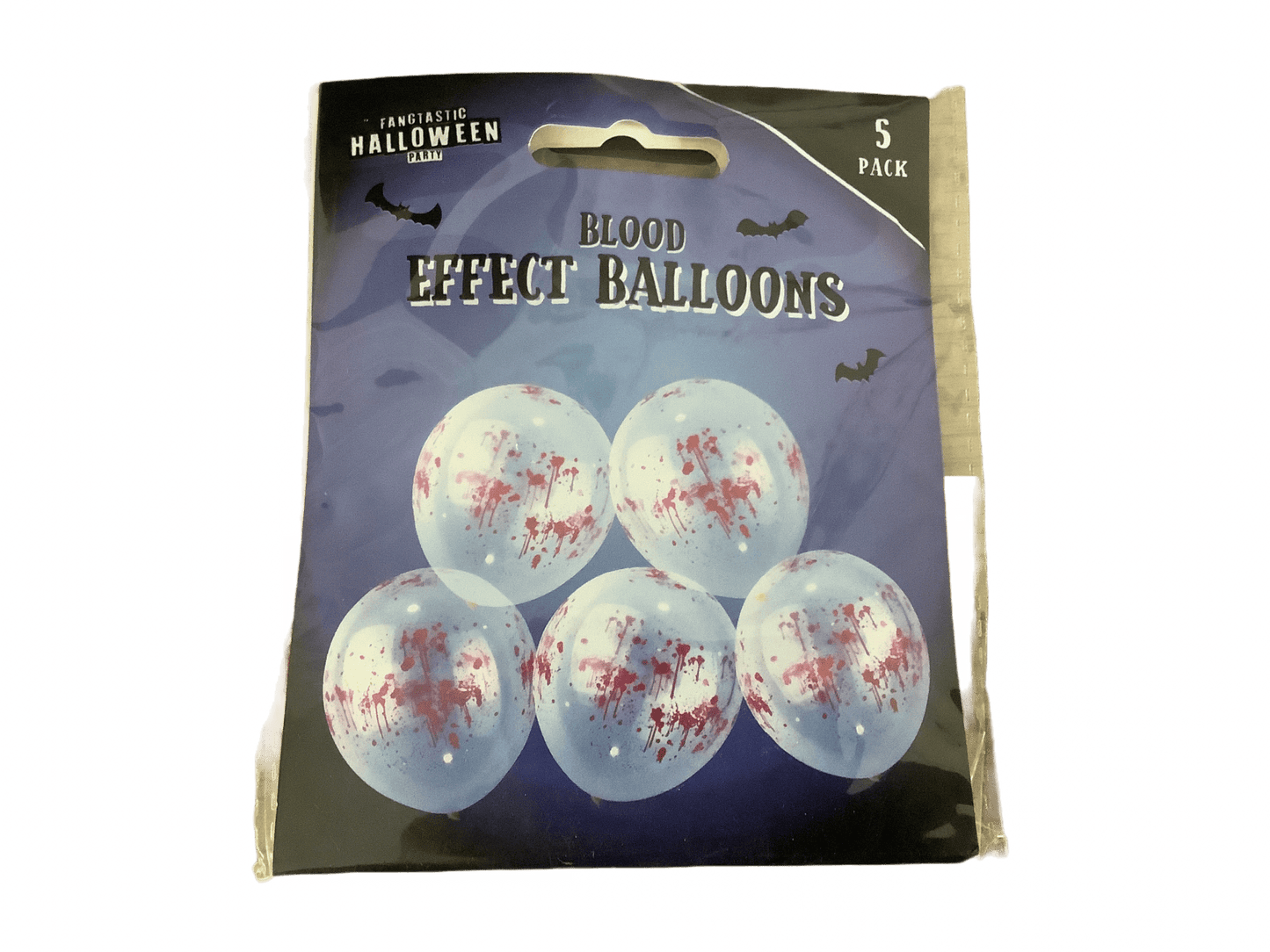 Blood Effect Balloons Pack of 5 Ey Up Crafters