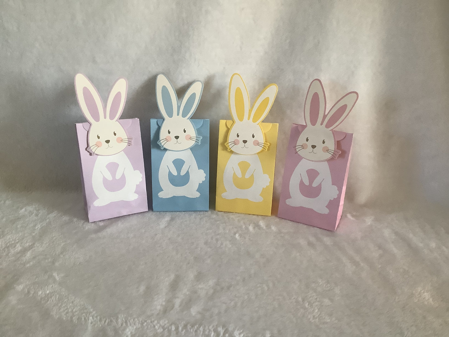 Easter 3D Character Treat Bags 6pack - Ey Up Crafters