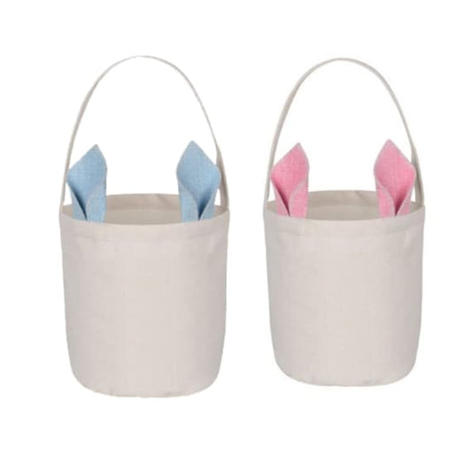 Easter Bag sublimation blue or pink blank - Ey Up Crafters