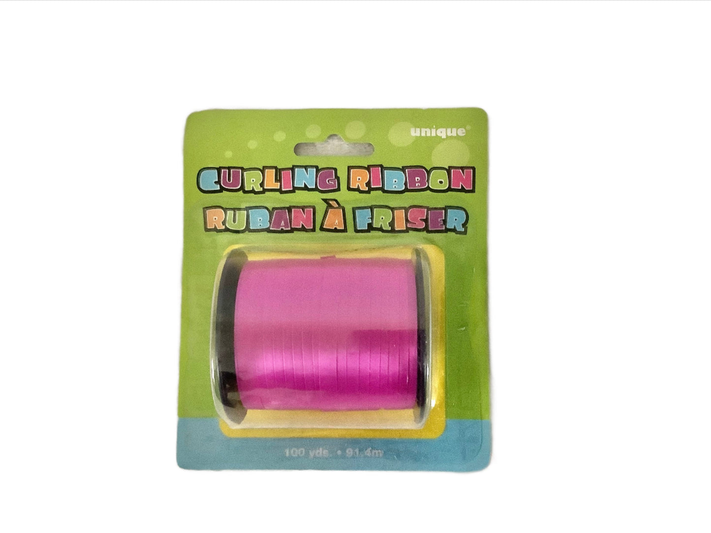 Hot Pink Curling Ribbon - Ey Up Crafters