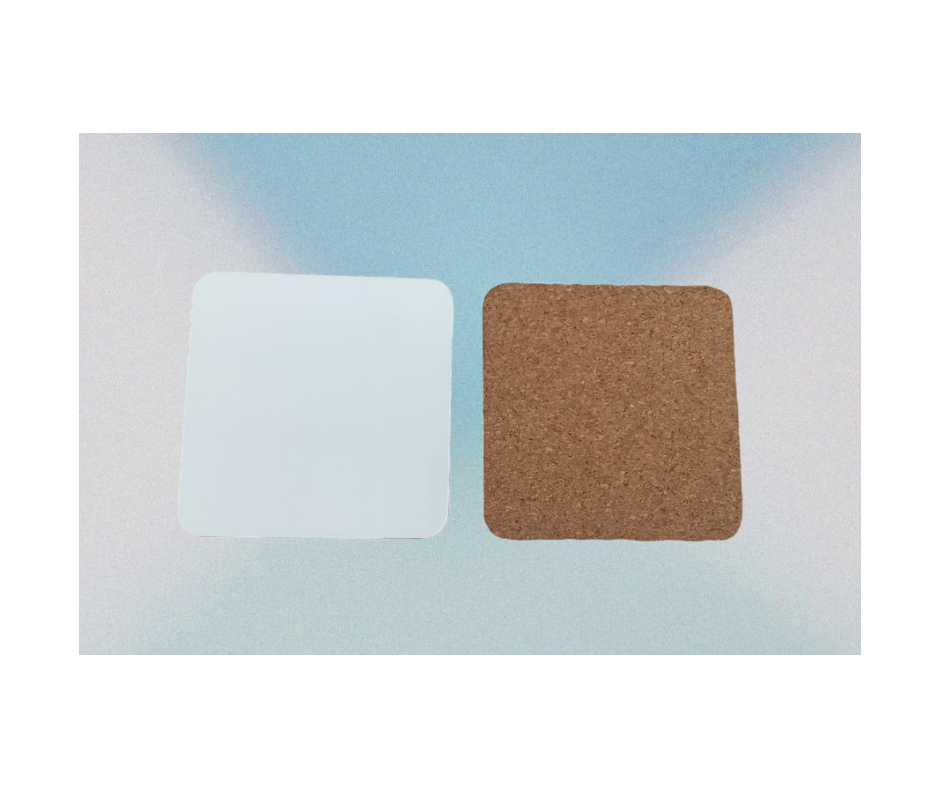 Sublimation Square Coasters White blanks Ey Up Crafters