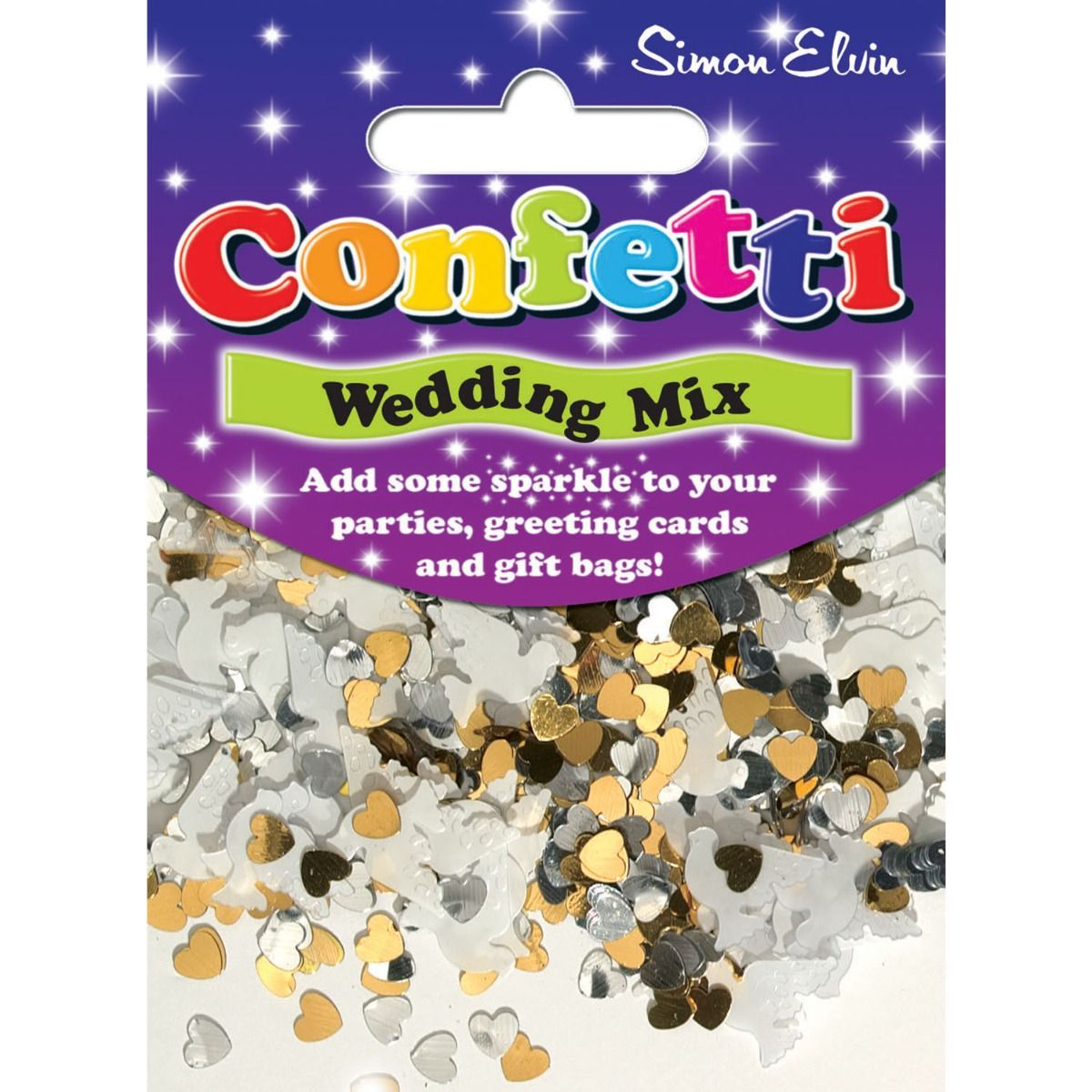 Simon Elvin Mixed Wedding Confetti - Ey Up Crafters