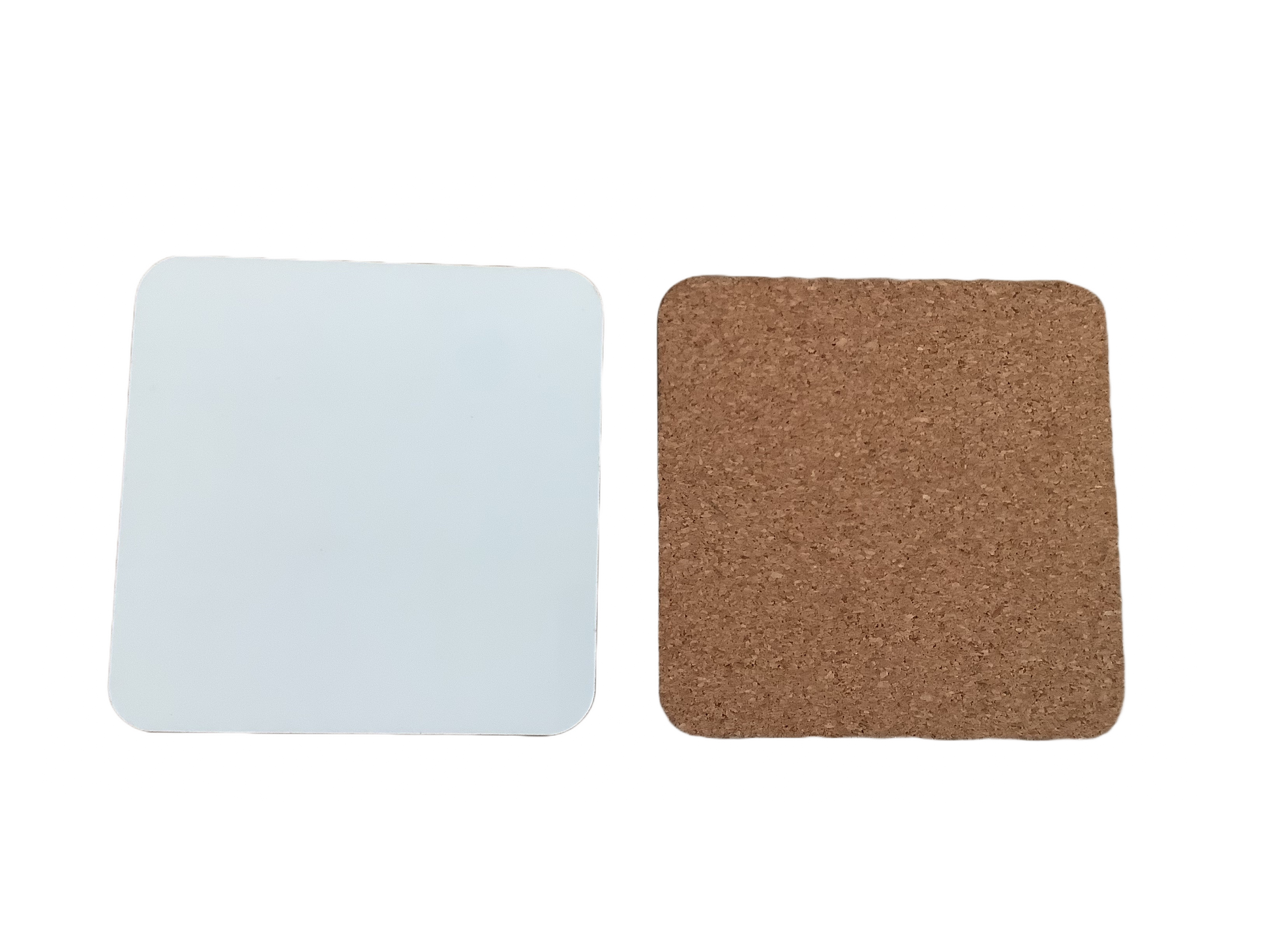 Sublimation Square Coasters White blanks Ey Up Crafters