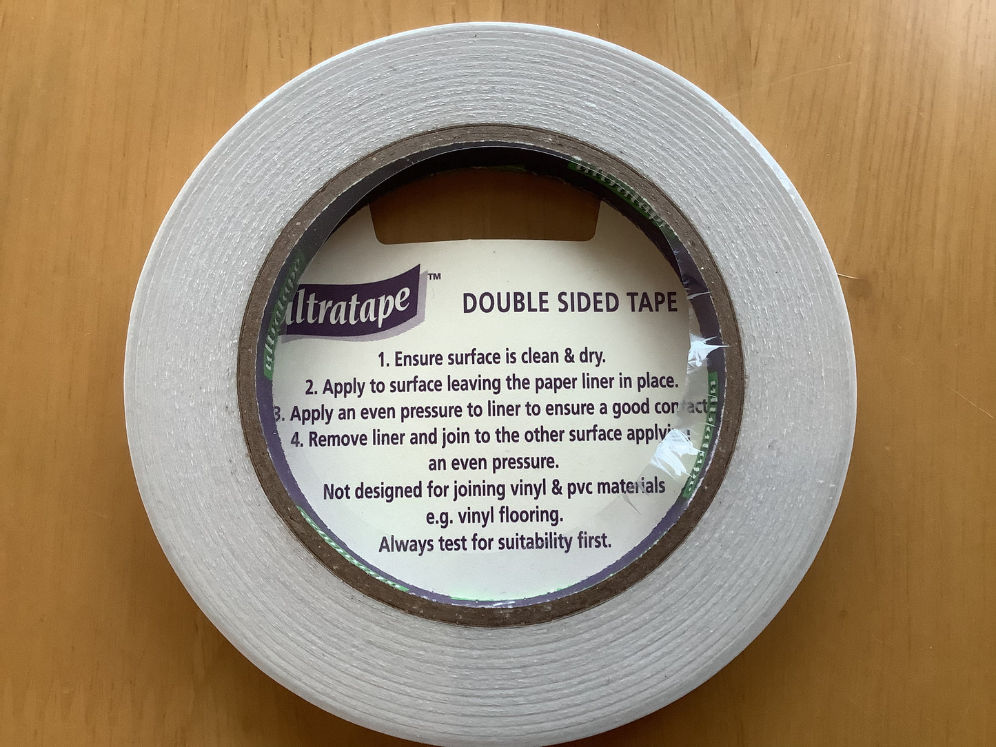 Double sided clear tape - Ey Up Crafters