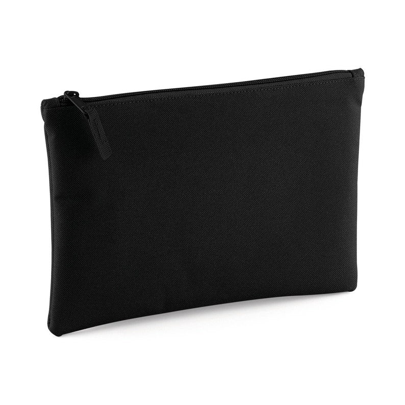 Blank black make up bag